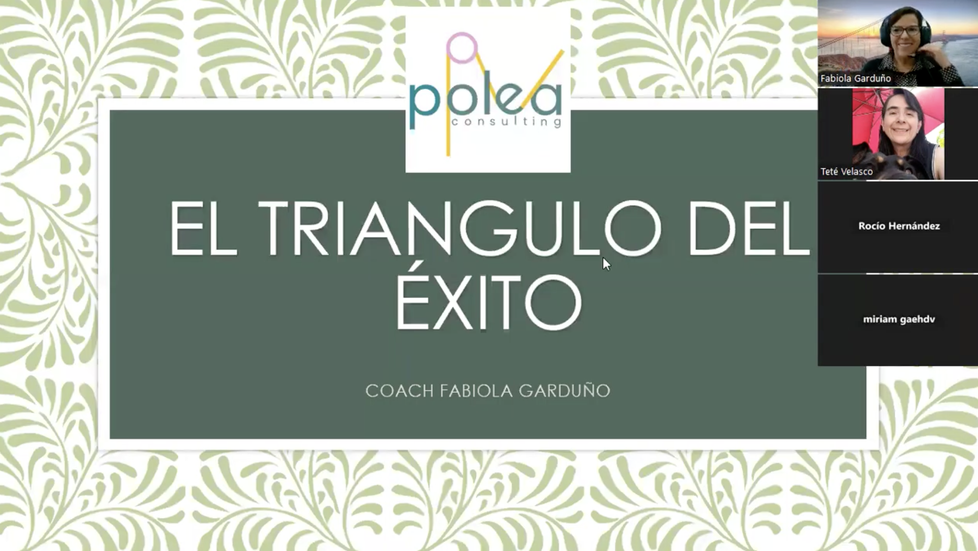 EL TRIÁNGULO DEL ÉXITO